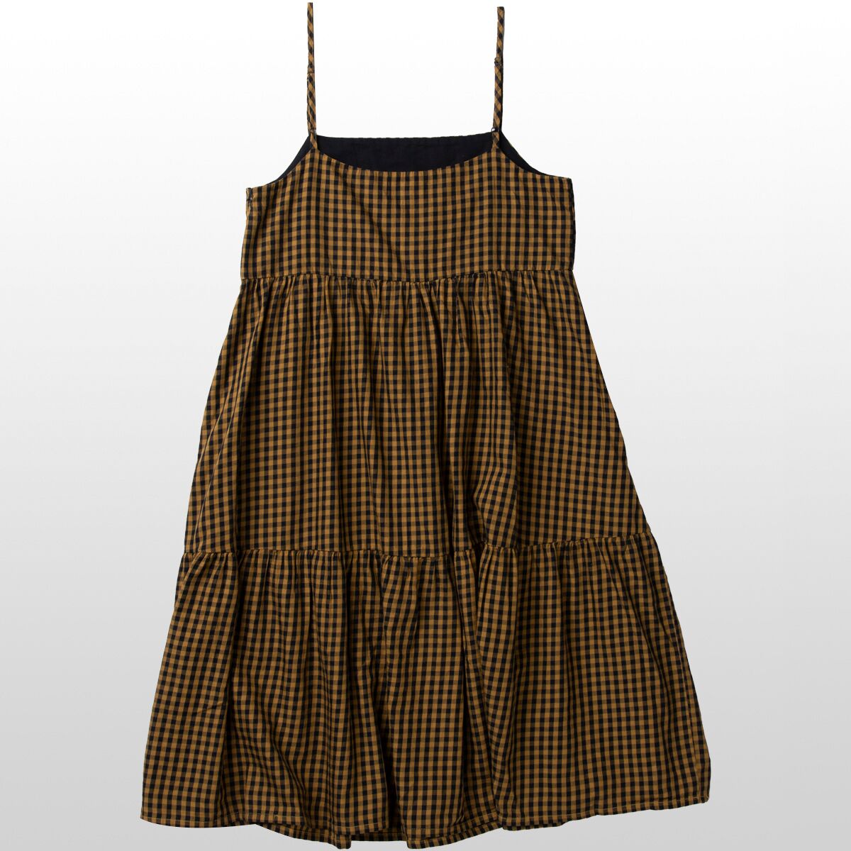 brown bow dress RuffleButts + RuggedButts main image 1