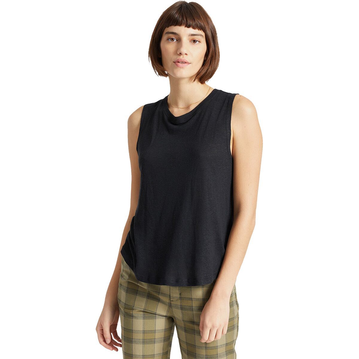 Brixton Montauk Tank - Women's Black, L