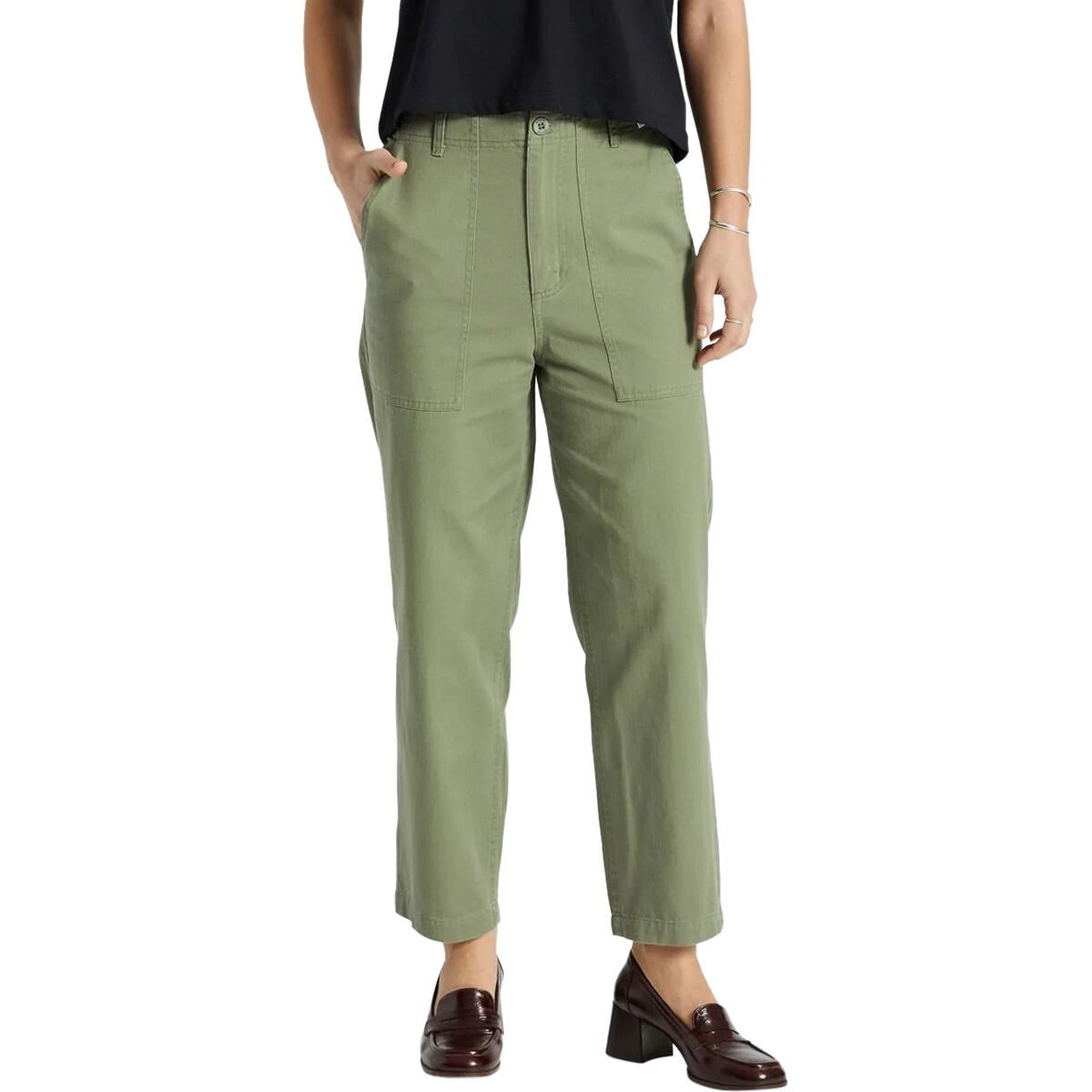 Brixton Vancouver Pant - Women's Olive Surplus, 30