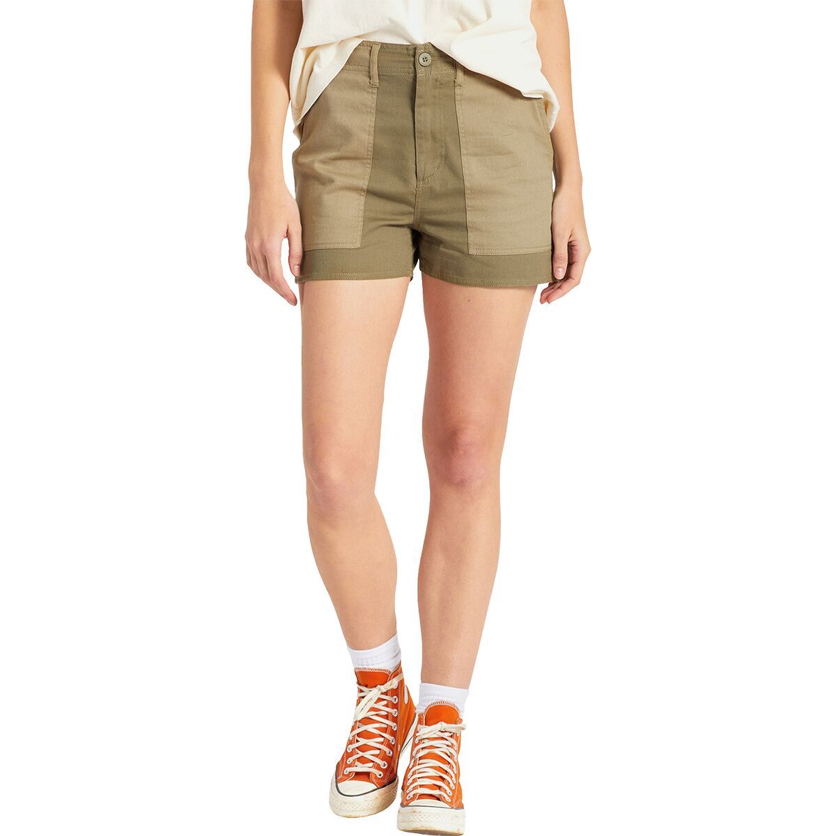 Brixton Vancouver Short - Women's Military Olive, 30