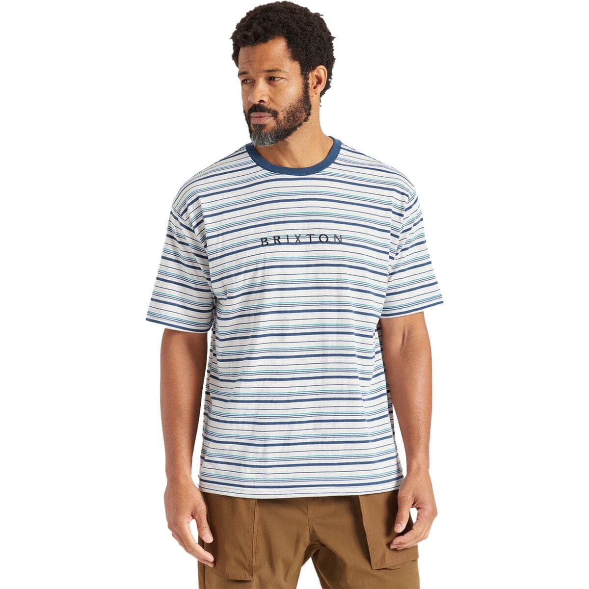 Hilt Boxy Alpha Line Short-Sleeve Knit T-Shirt - Men