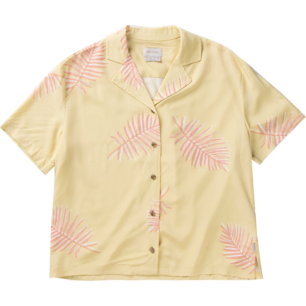 Brixton Bunker Paradise Shirt - Women's Straw, XL