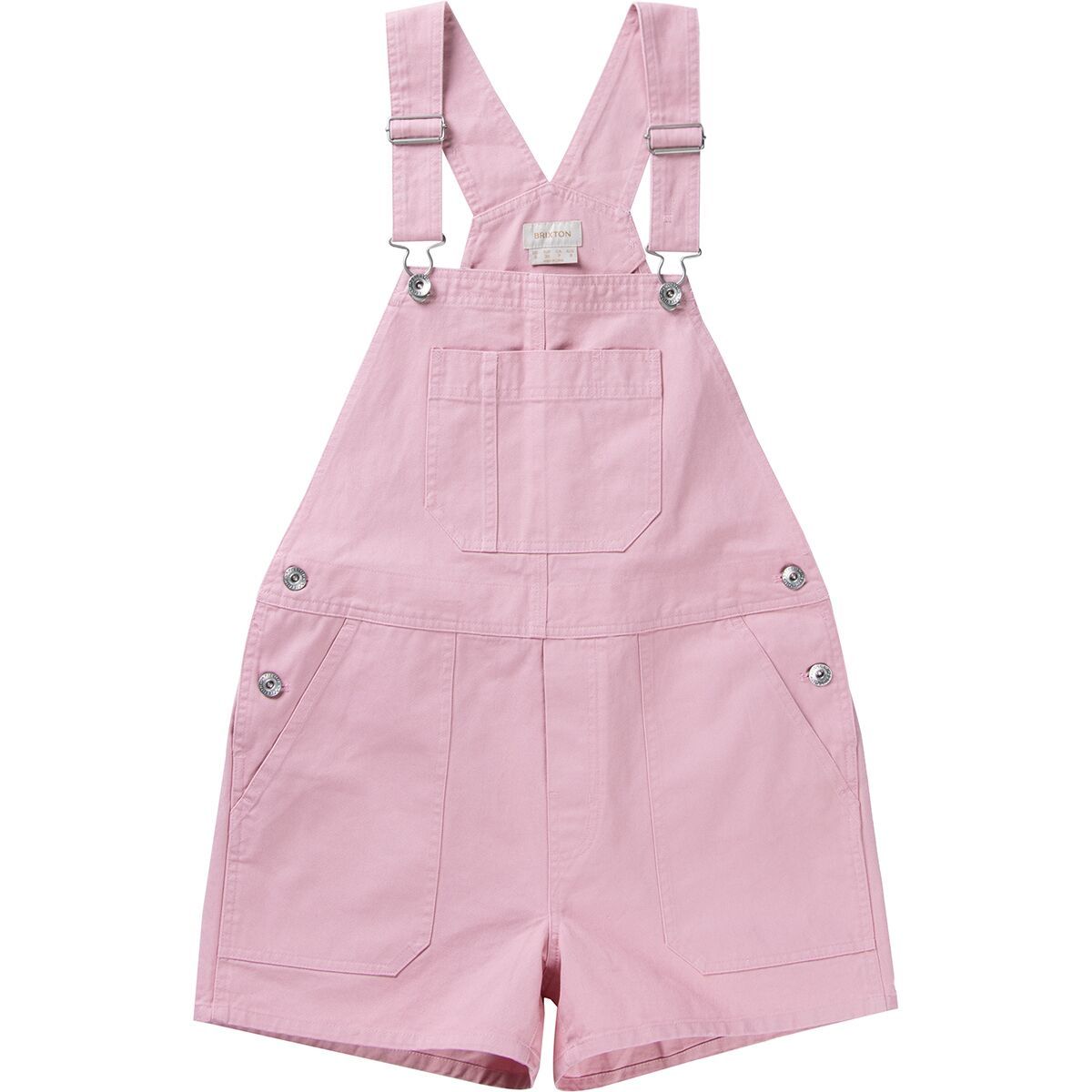 Brixton Costa Short Overall - Women's Pink Nectar, XL