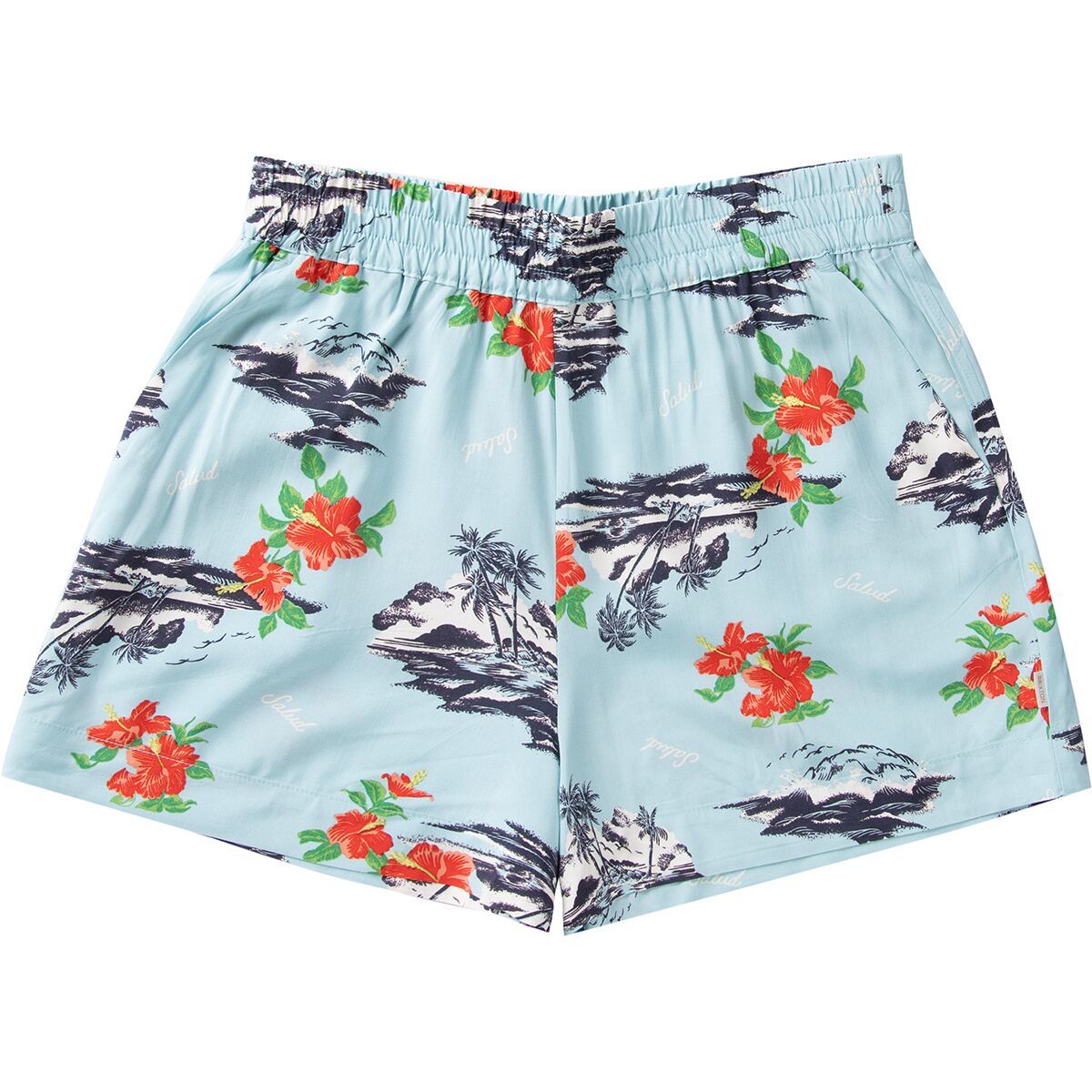 Brixton Paradise Short - Women's Canal Blue, S