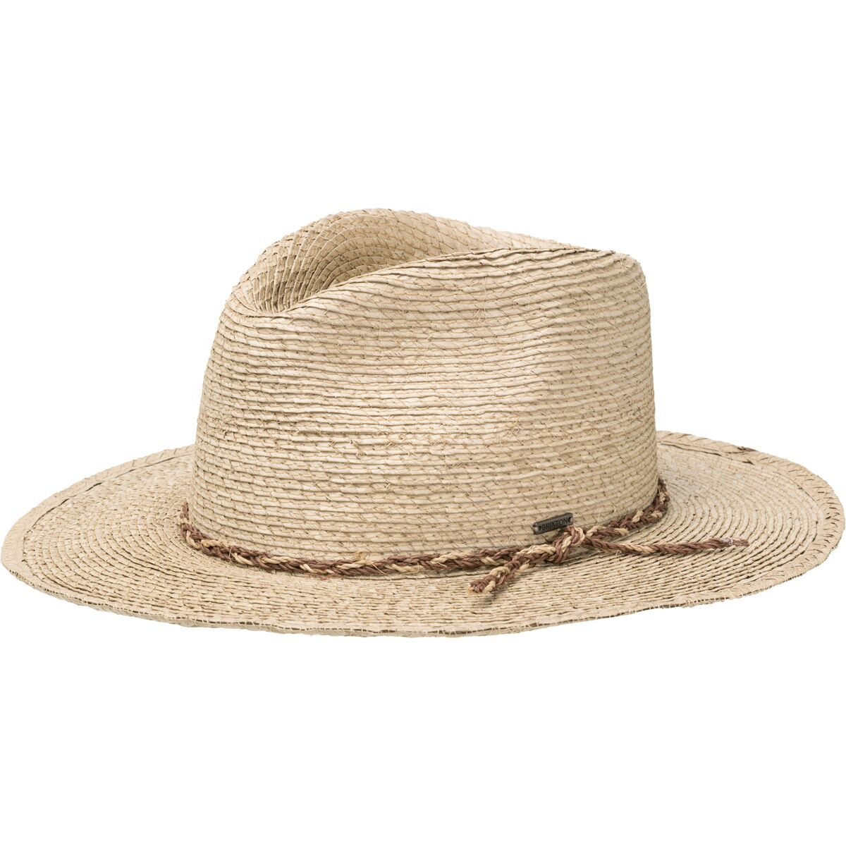 Brixton Brixton Messer Western Straw Fedora Sand, XS