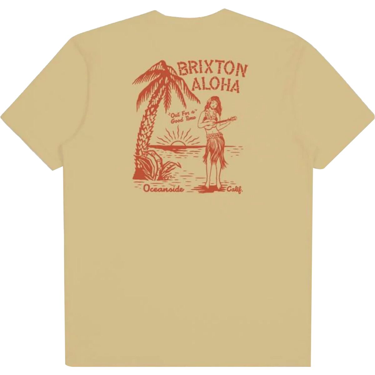 Brixton Good Time Short-Sleeve Tailored T-Shirt - Men's
