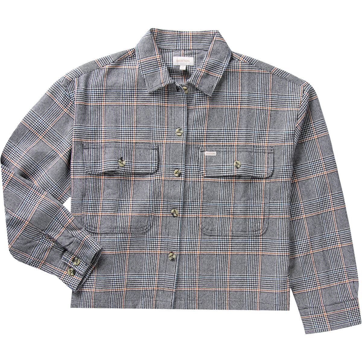 Brixton Bowery Flannel Shirt - Women's Black, XL