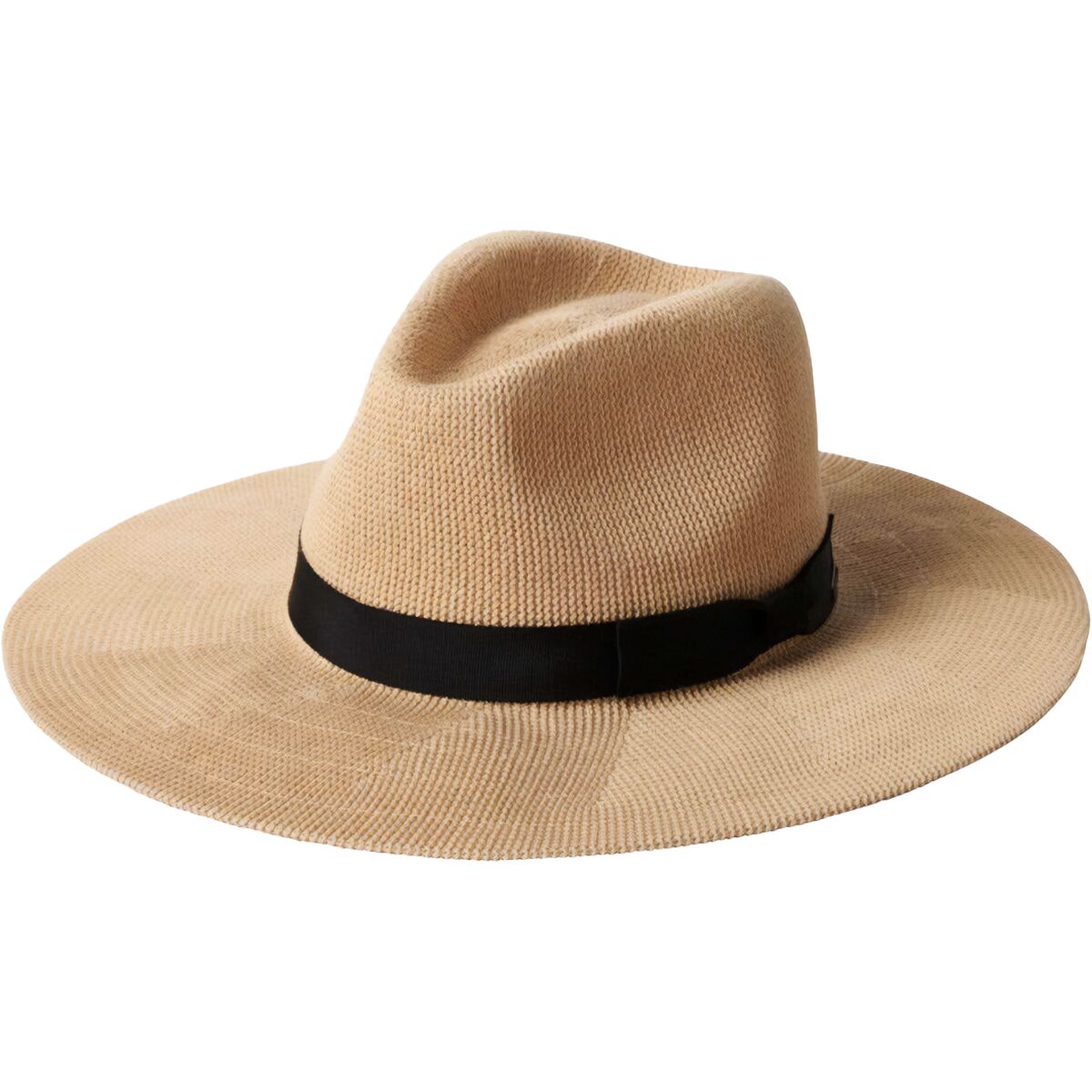 Image of Brixton Lyons Knit Packable Hat - Women's Dark Tan/Black, XS/S