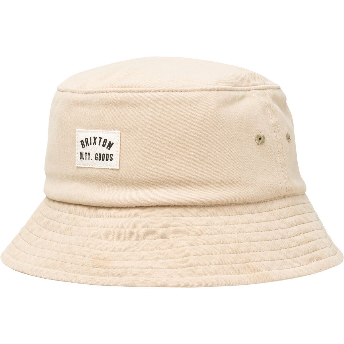 Brixton Woodburn Packable Bucket Hat Sand Sol Wash, S/M