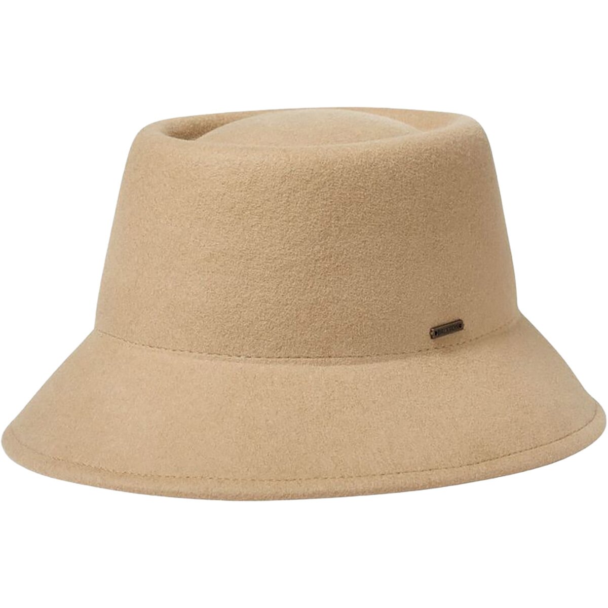 Image of Brixton Elle Felt Bucket Hat - Women's Sand, M