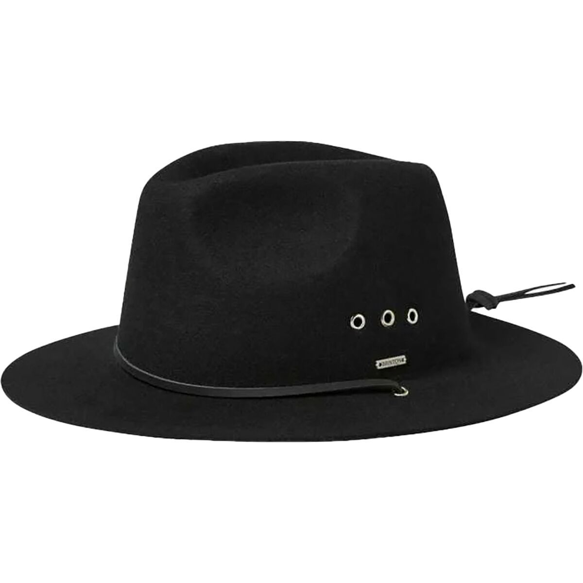 Image of Brixton Wesley Aw Fedora Black, XL