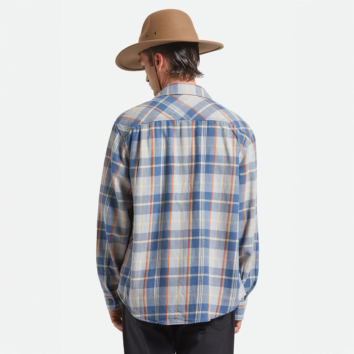 Brixton cedar fedora Cedar Weather Guard Packable Wool Fedora Felt Hat – Village  main image 3