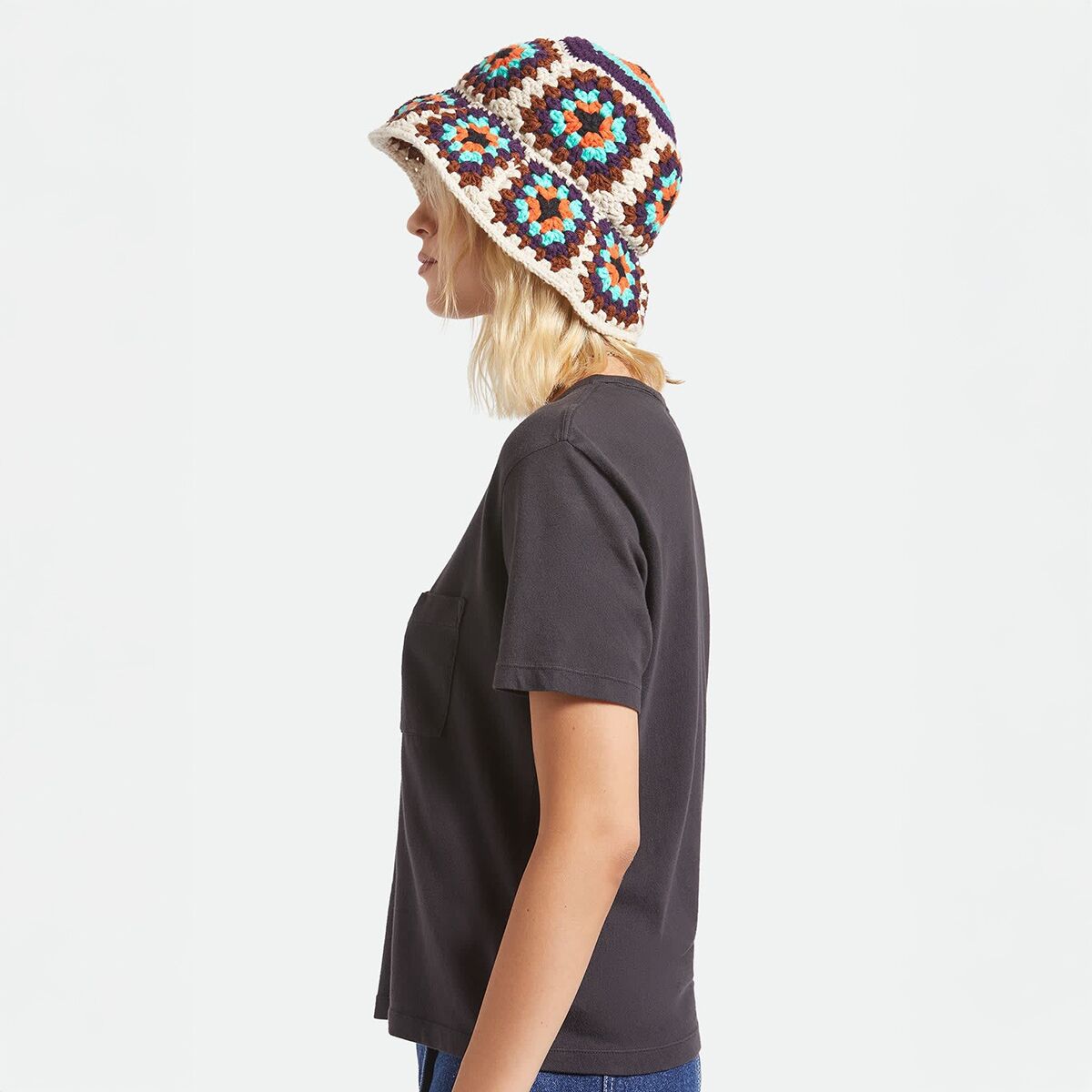 (取寄) ブリクストン レディース クローシェ ニット バケット ハット - ウィメンズ Brixton women Crochet Knit Bucket Hat - Women's Multi Color Brixton Crochet Knit Bucket Hat - Women's - Accessories