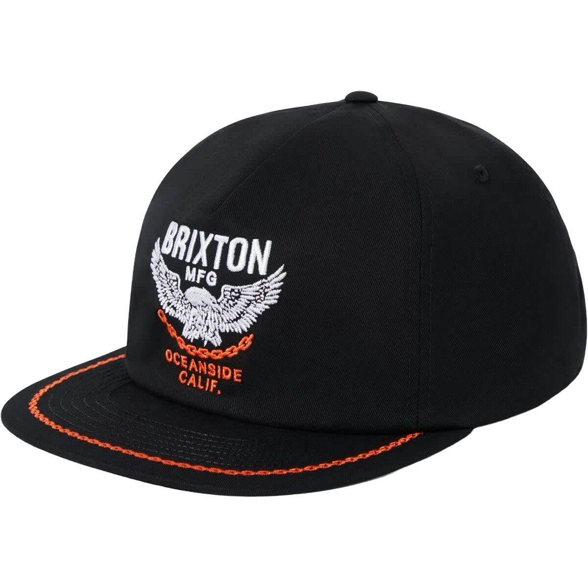 Image of Brixton Waller HP Snapback - Men's Black, One Size