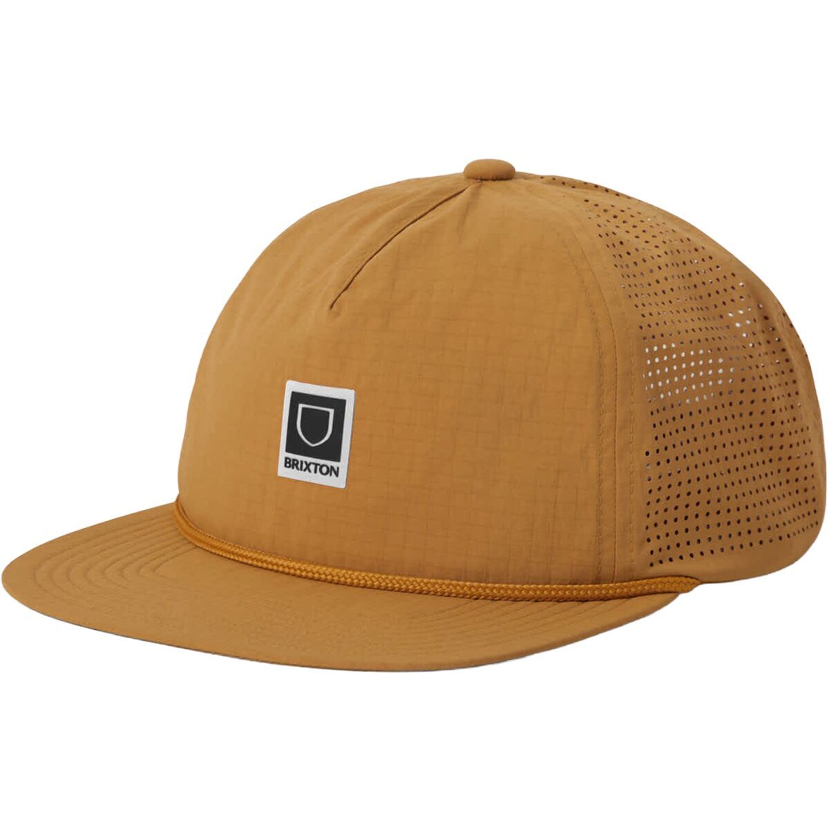 Image of Brixton Journey MP Performance Snapback Hat Copper, One Size