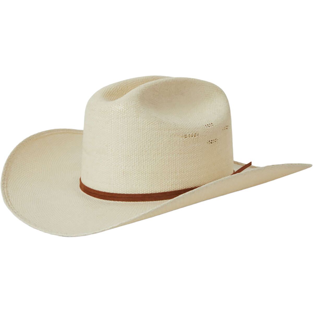 Image of Brixton Laredo Straw Cowboy Hat Bone, L