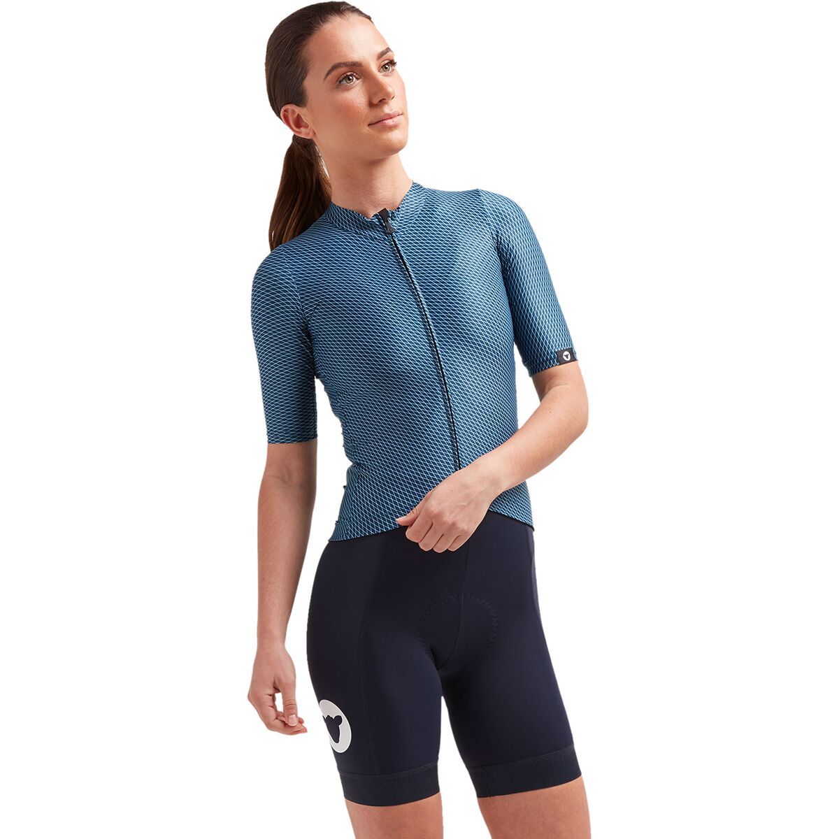 Black Sheep Cycling Essentials TEAM Jersey - Women's Petrol Hatch, S