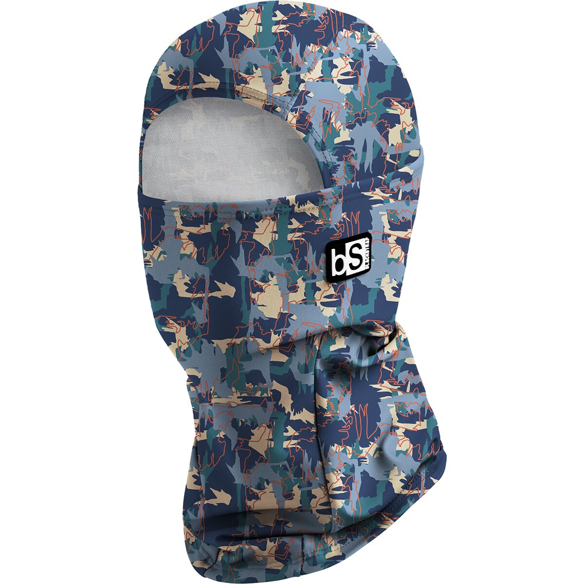 Image of BlackStrap Print Hood Balaclava Badlands Deschutes, One Size