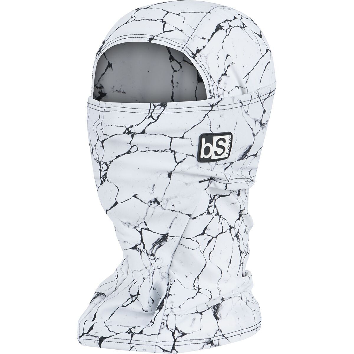 Image of BlackStrap Print Hood Balaclava Fracture Mono, One Size