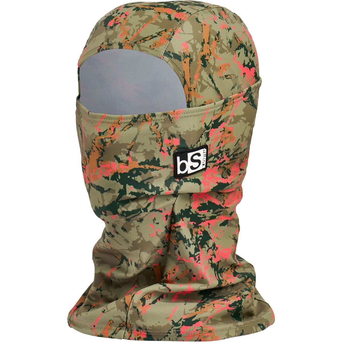 Image of BlackStrap Print Hood Balaclava Pulse Sagebrush, One Size