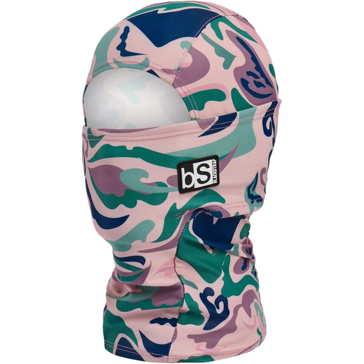 Image of BlackStrap Print Hood Balaclava - Kids' Mountain Evergreen, One Size