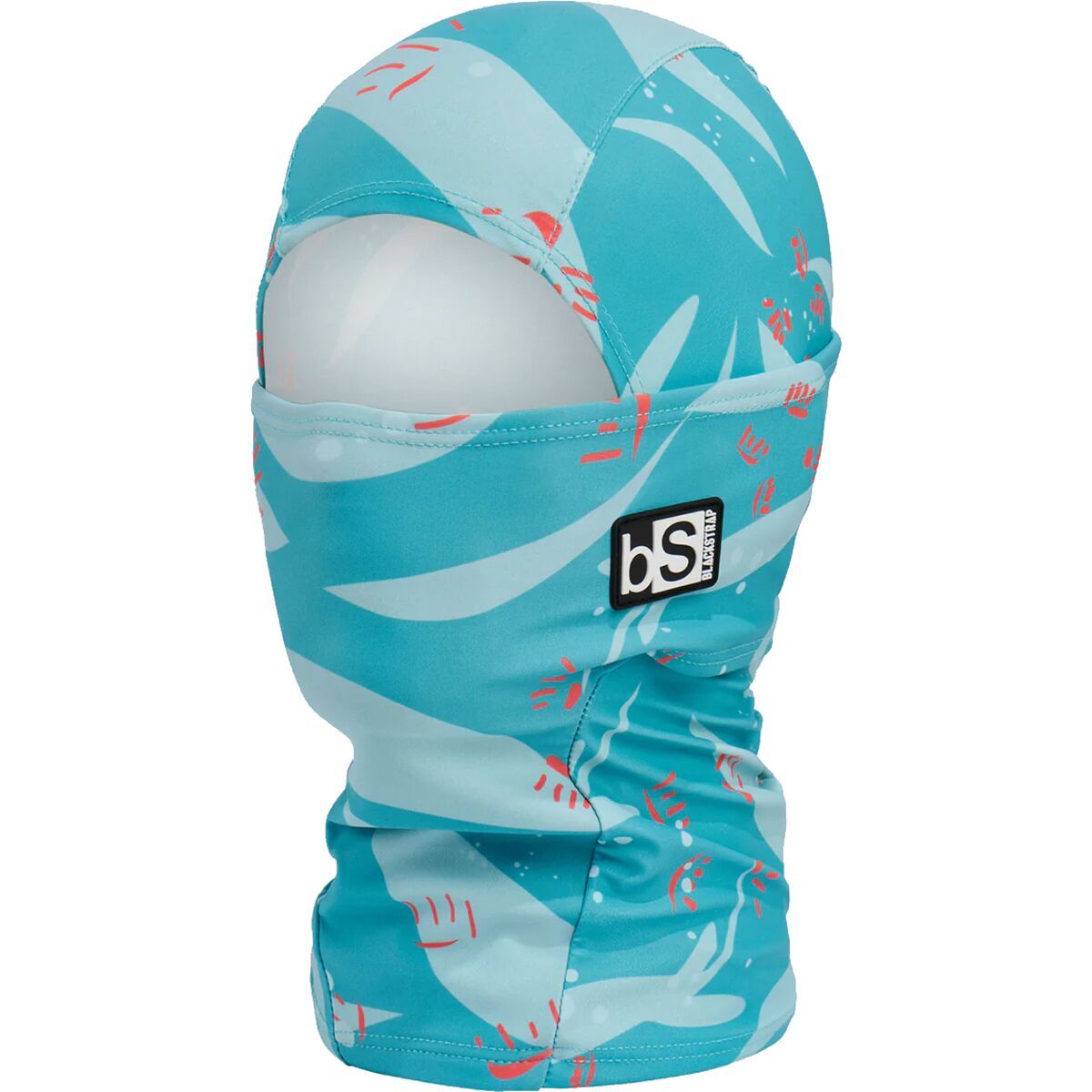 Image of BlackStrap Print Hood Balaclava - Kids' Origami Glacier, One Size