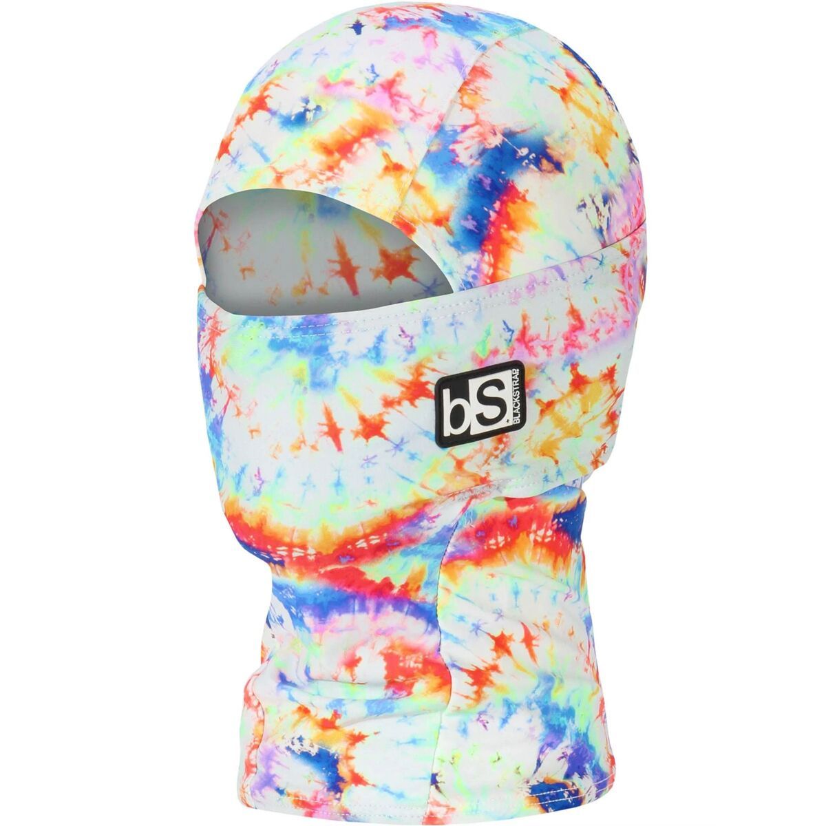 Image of BlackStrap Print Hood Balaclava - Kids' Tie Dye Loud, One Size