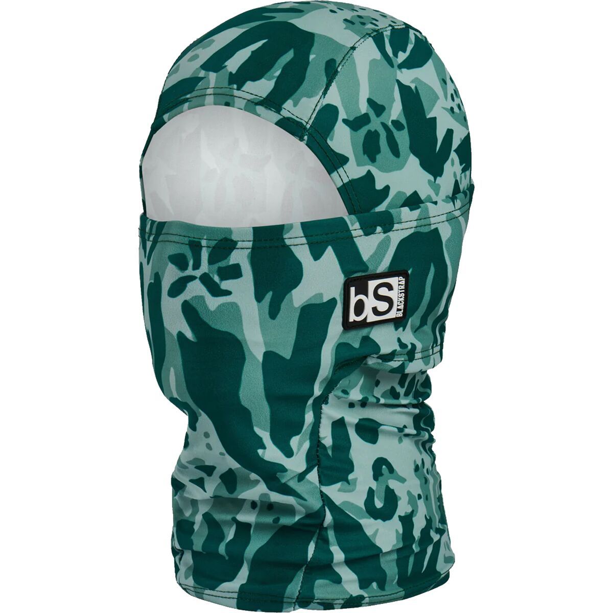 Image of BlackStrap Print Hood Balaclava - Kids' Tracked Evergreen, One Size