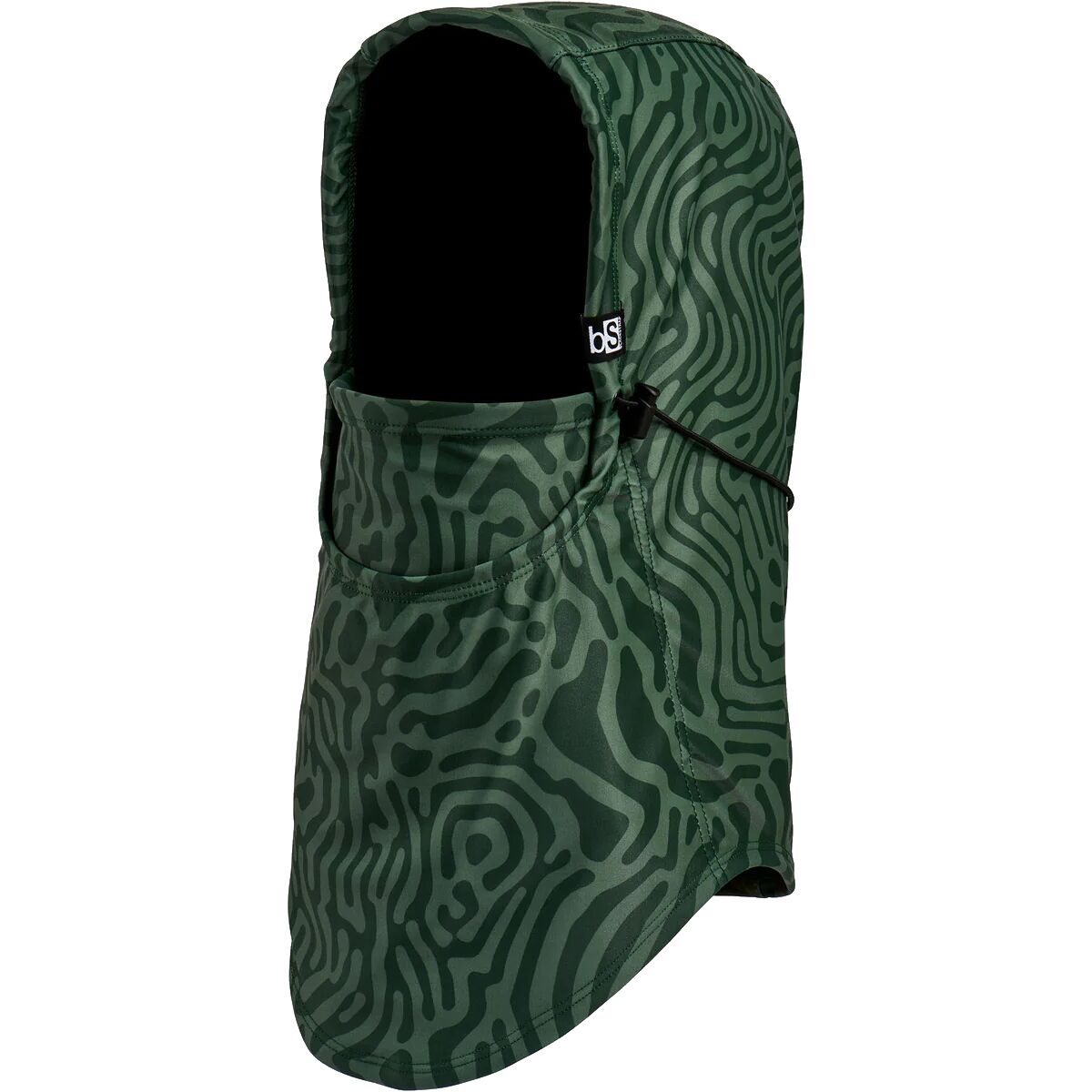 Image of BlackStrap Team Hood Balaclava Print Inprint Obsidian, One Size
