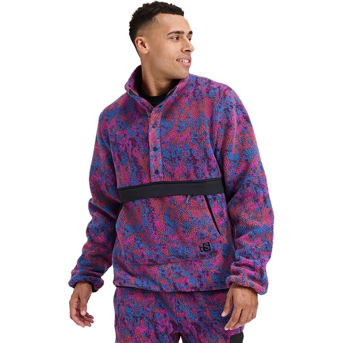 Image of BlackStrap Caldera 1/2-Snap Pullover - Men's Pulse Currant, M