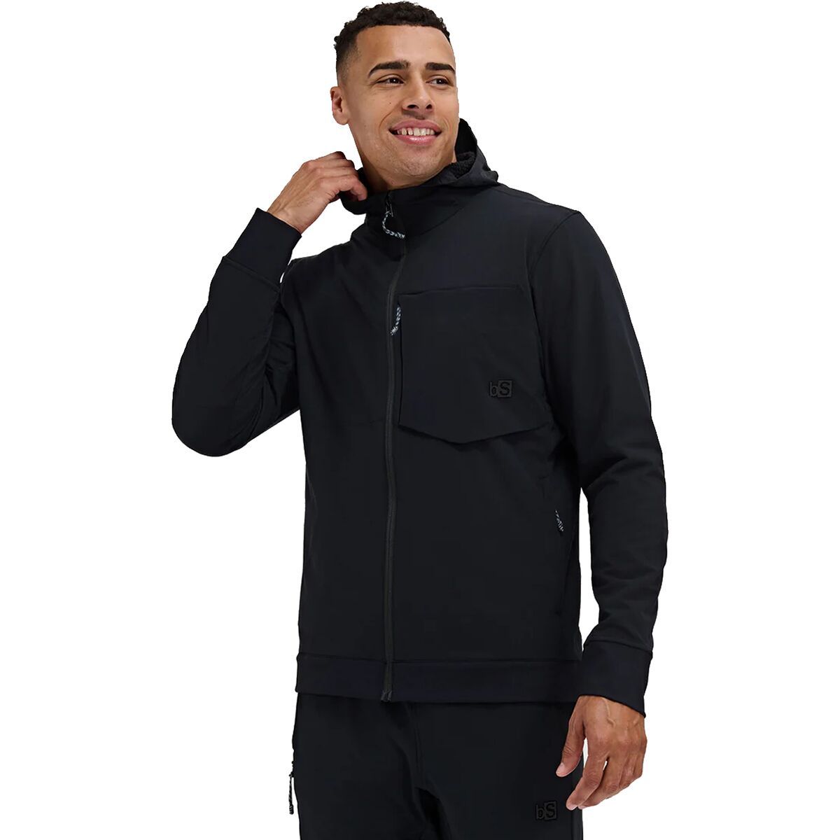 Image of BlackStrap Tribrid Full-Zip Top - Men's Black, S