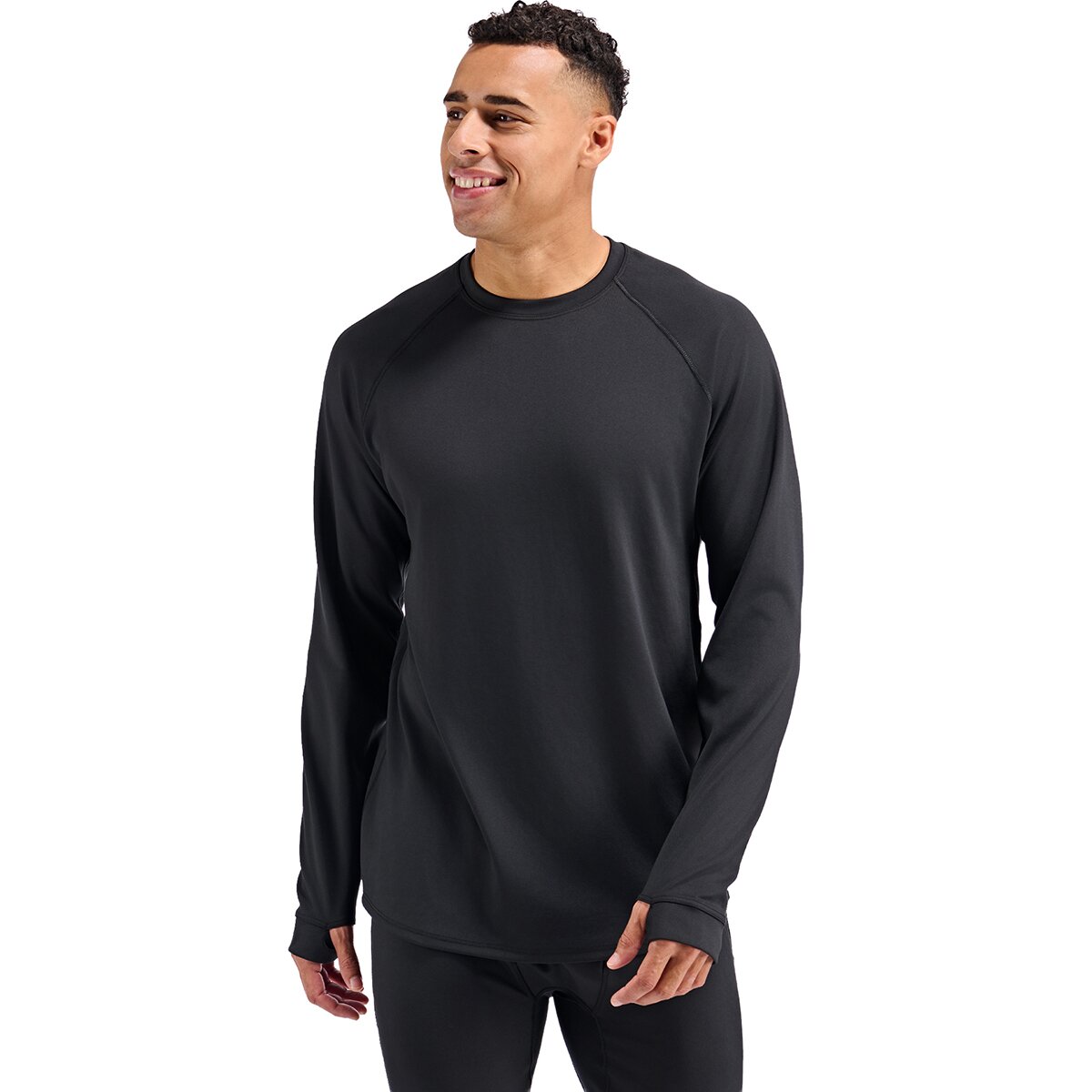 Image of BlackStrap Vista Crewneck Top - Men's Black, S