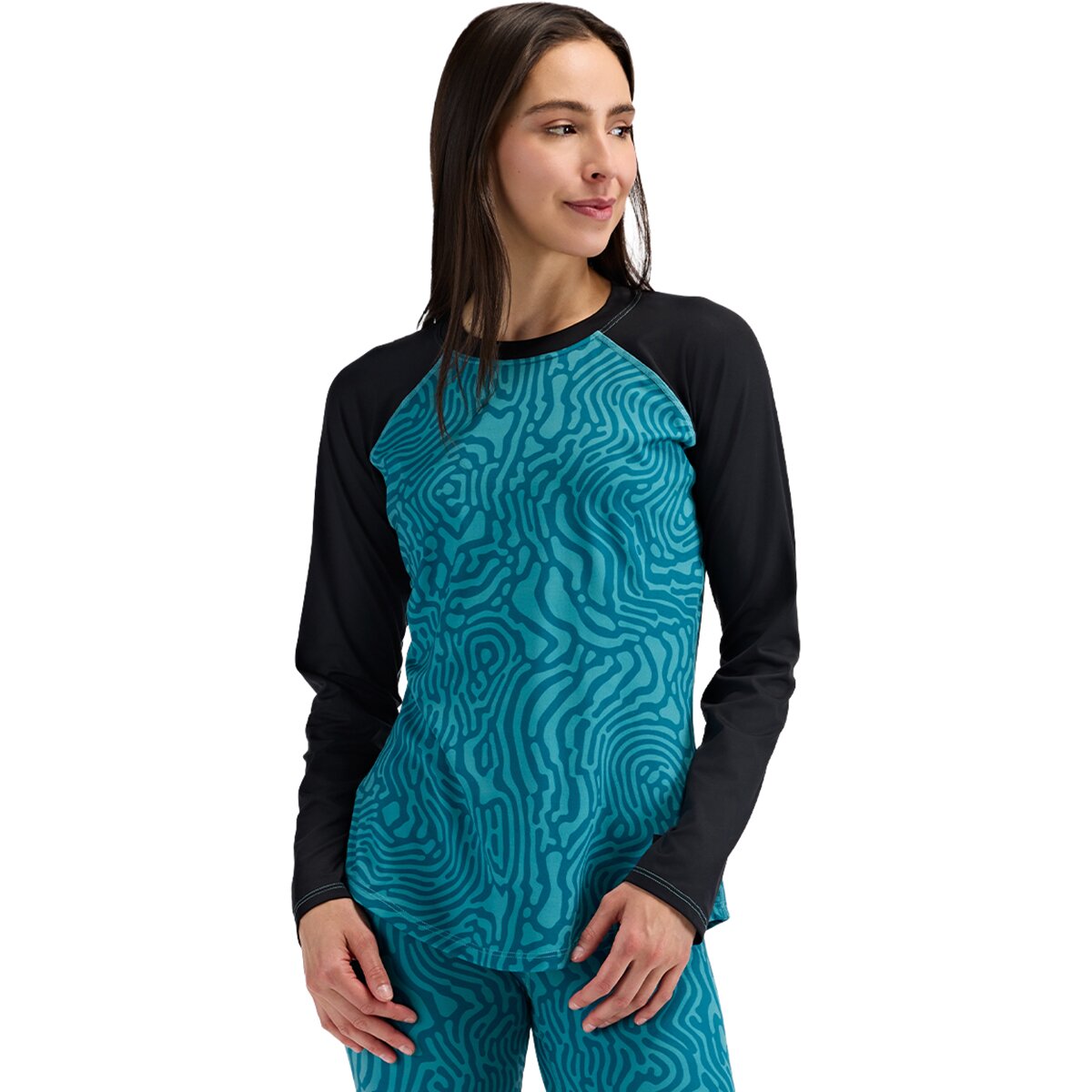 Image of BlackStrap Skyliner Crewneck Pulse Top - Women's Inprint Surge, L