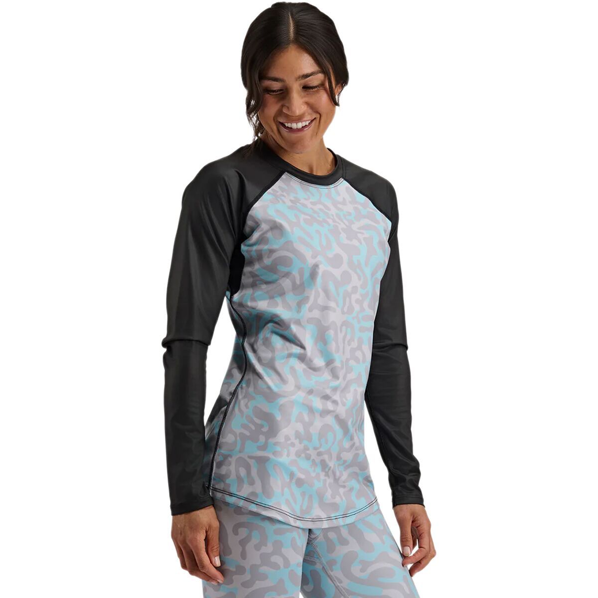 Image of BlackStrap Skyliner Crewneck Top - Women's Animo Ash, XL