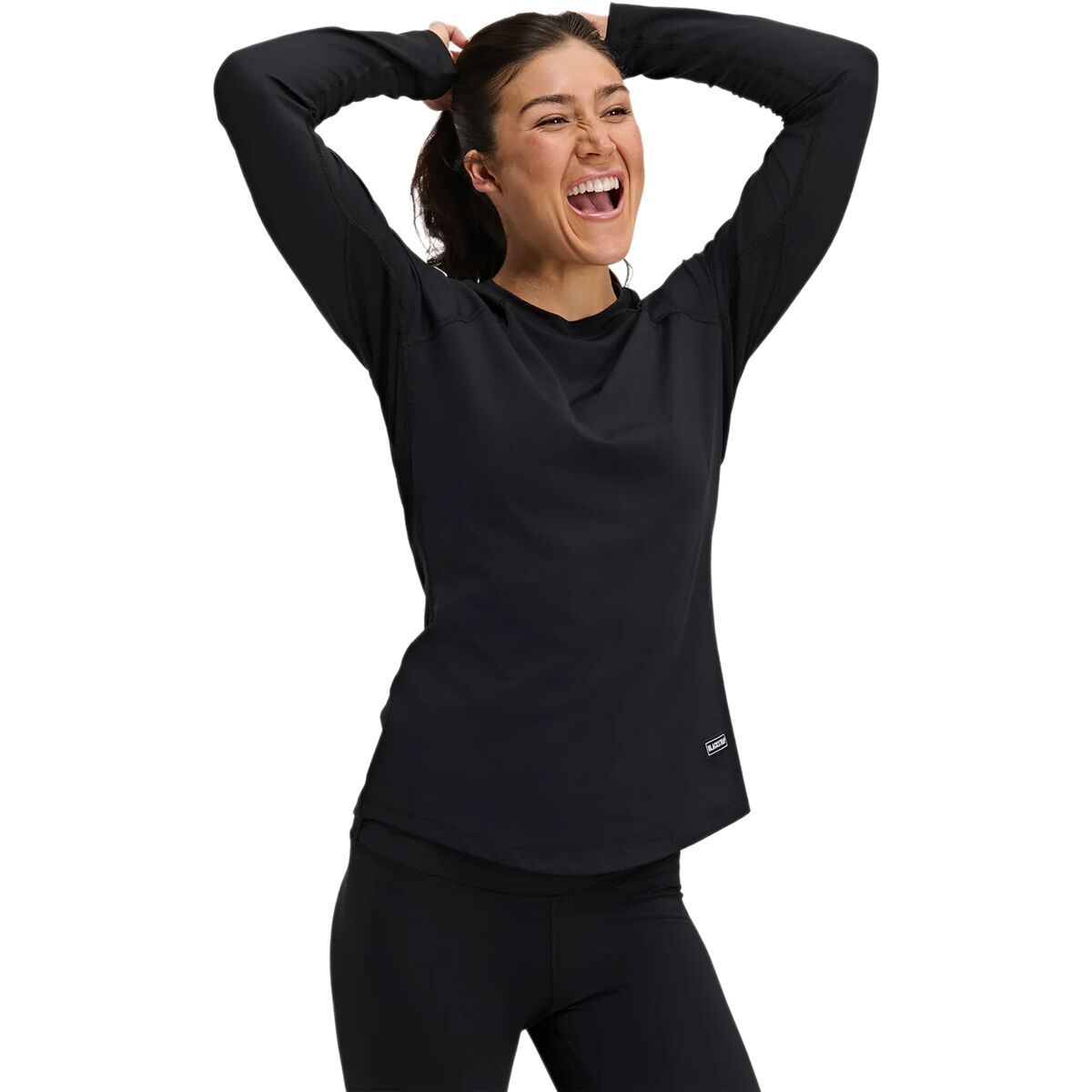 Image of BlackStrap Skyliner Crewneck Top - Women's Black, S