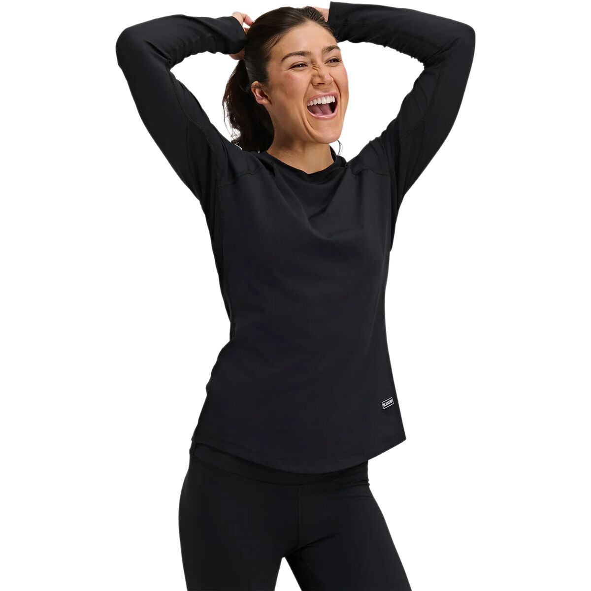 Image of BlackStrap Skyliner Crewneck Top - Women's Black, L