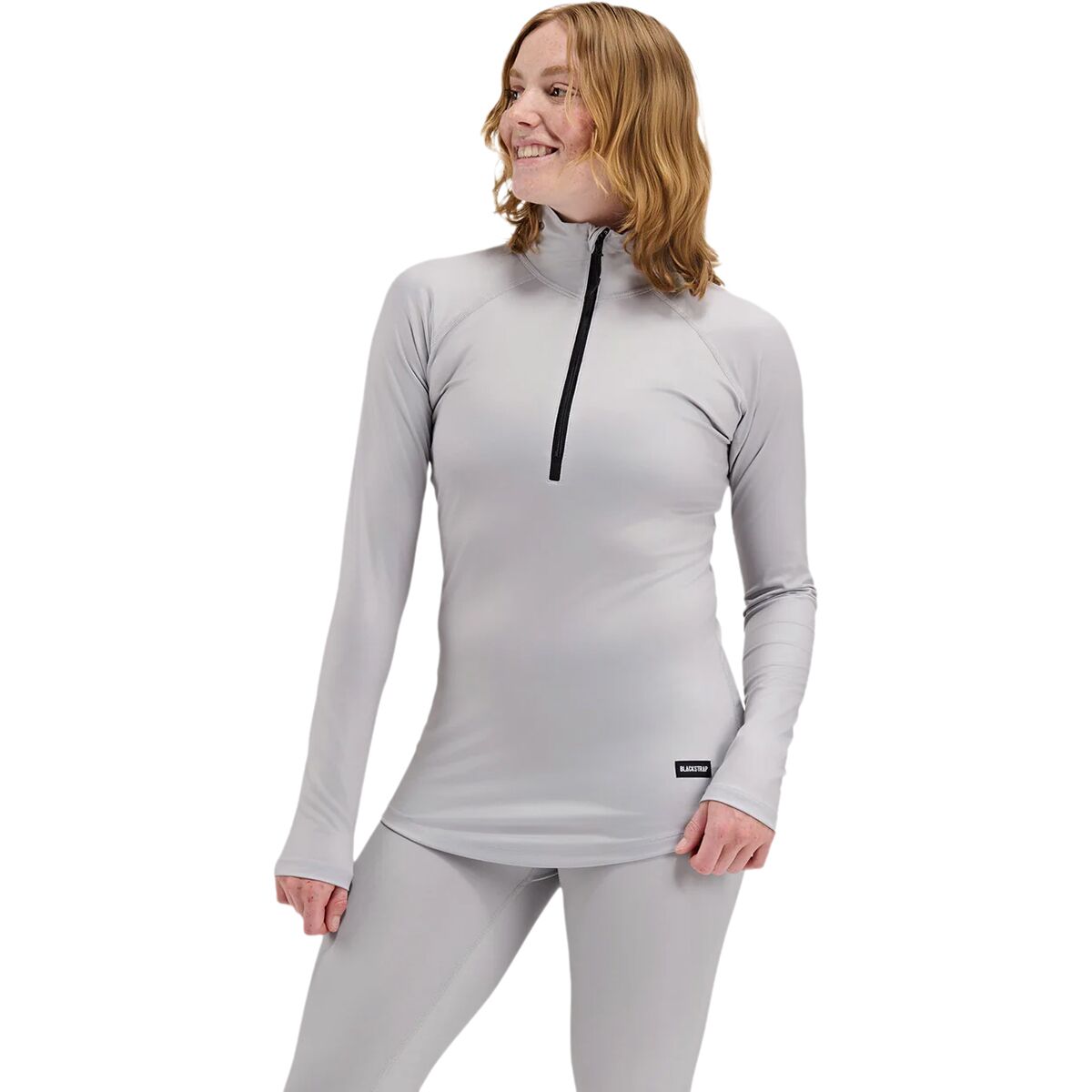 Image of BlackStrap Vista 1/4-Zip Pullover - Women's Ash, XL