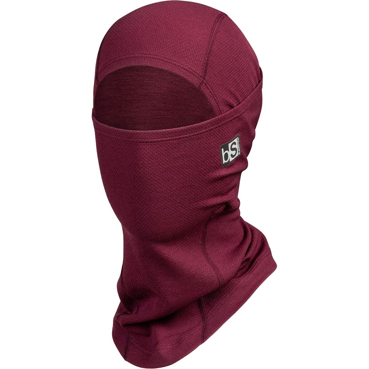 Image of BlackStrap Merino Hood Cherry, One Size