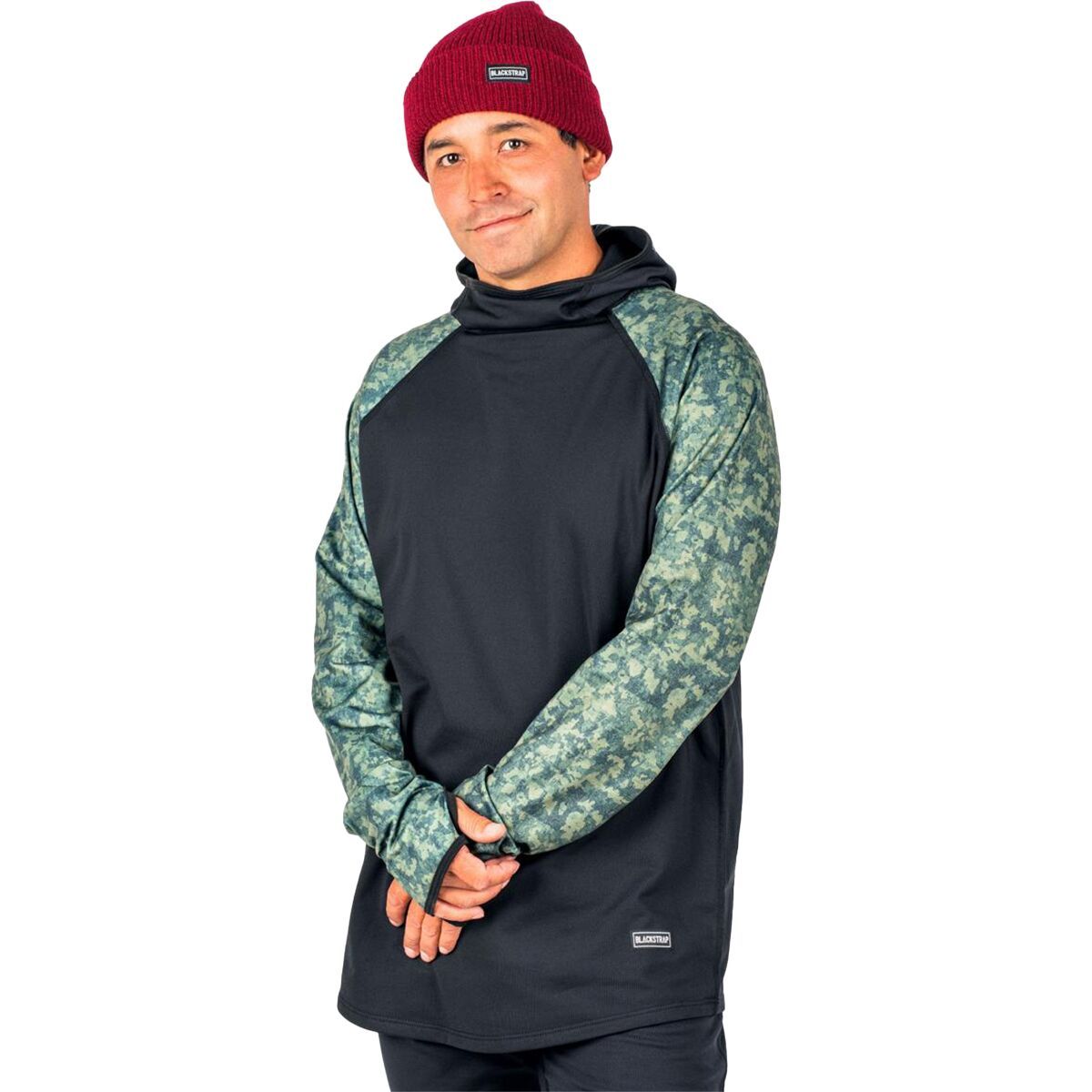 Image of BlackStrap Therma Hooded Baselayer Top - 2024 - Men's Cangre, M