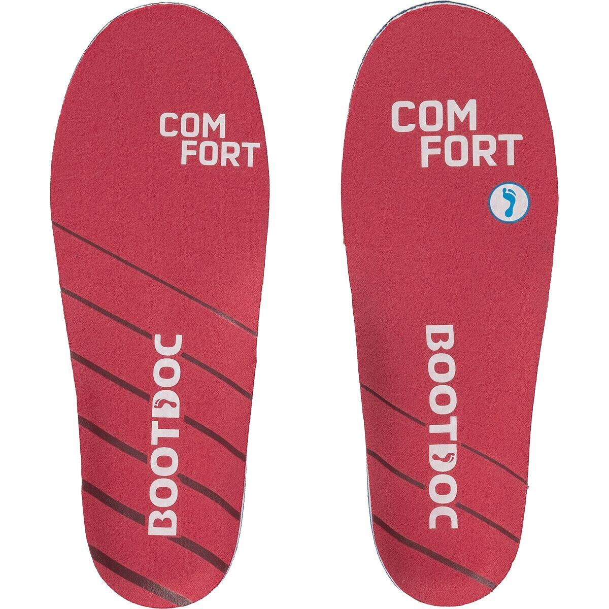 Image of BootDoc Comfort Mid Arch Insole Red/Blue, 25.0
