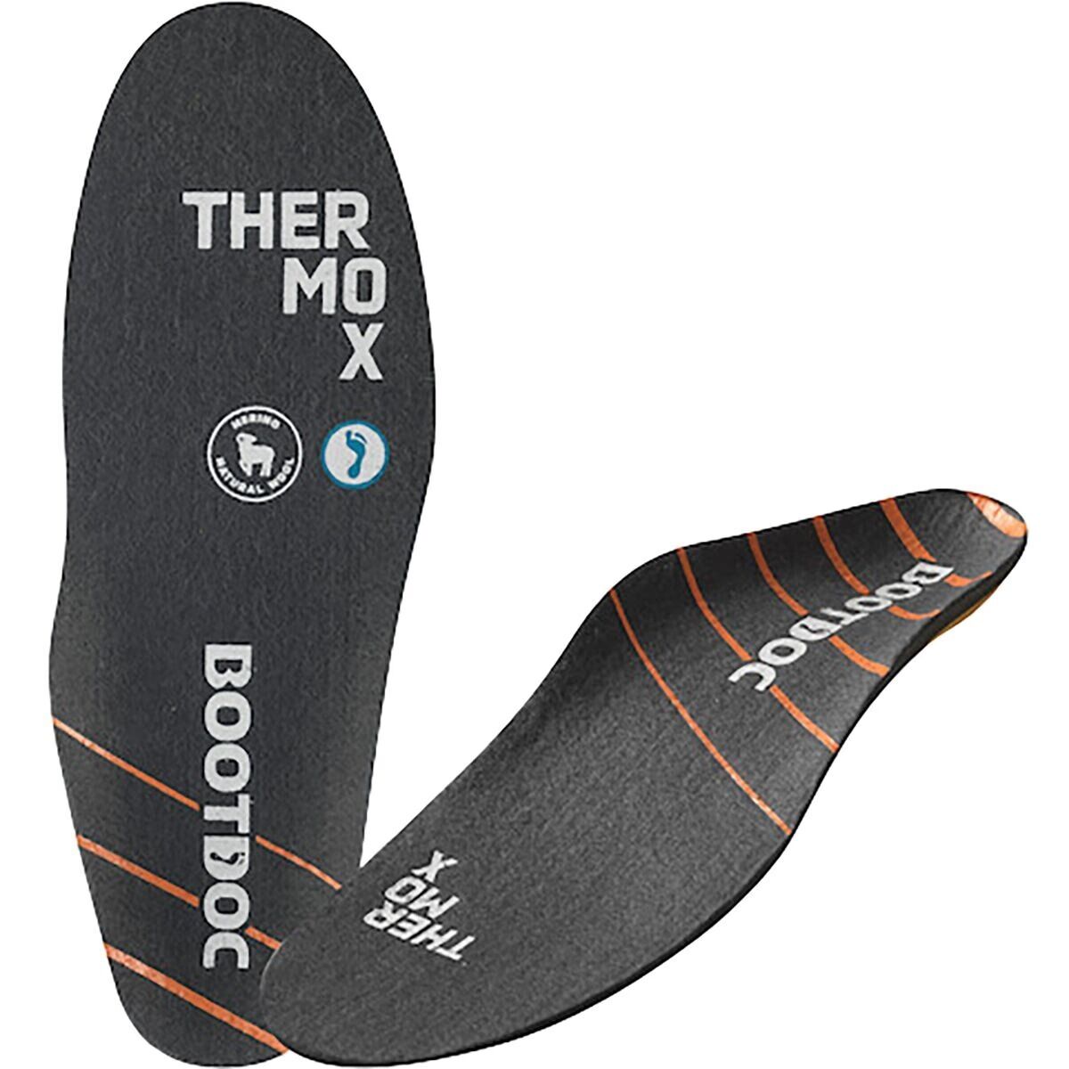 Image of BootDoc Thermo X Mid Arch Insole Gray/Blue, 28.0