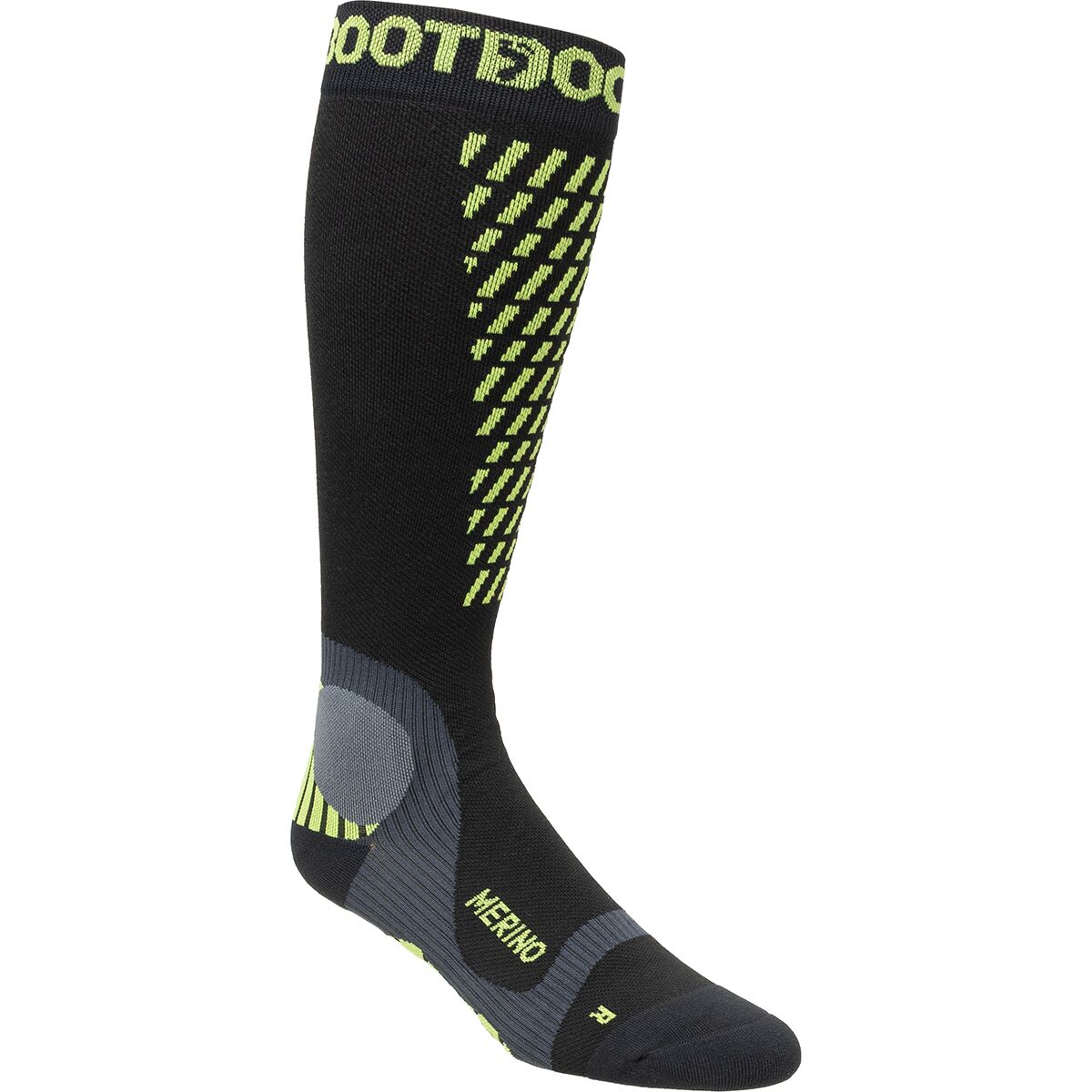 Image of BootDoc Performance PFI 90 Sock Black/Yellow, M