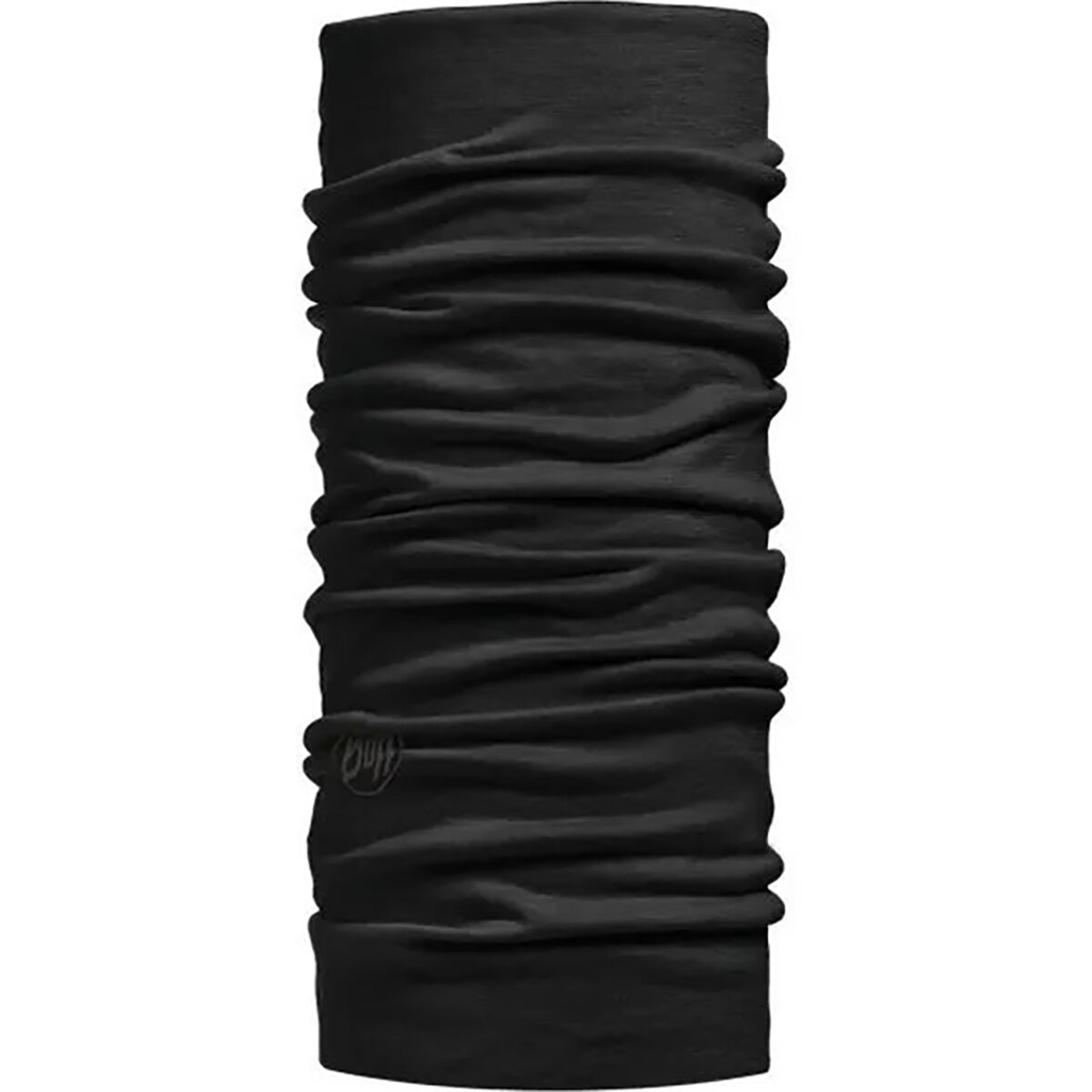 Buff Buff Lightweight Merino Wool Multifunctional Headwear Solid Black, One Size