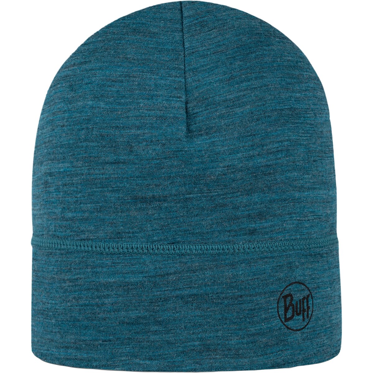 Image of Buff Lightweight Merino Wool Beanie Solid Teal, One Size
