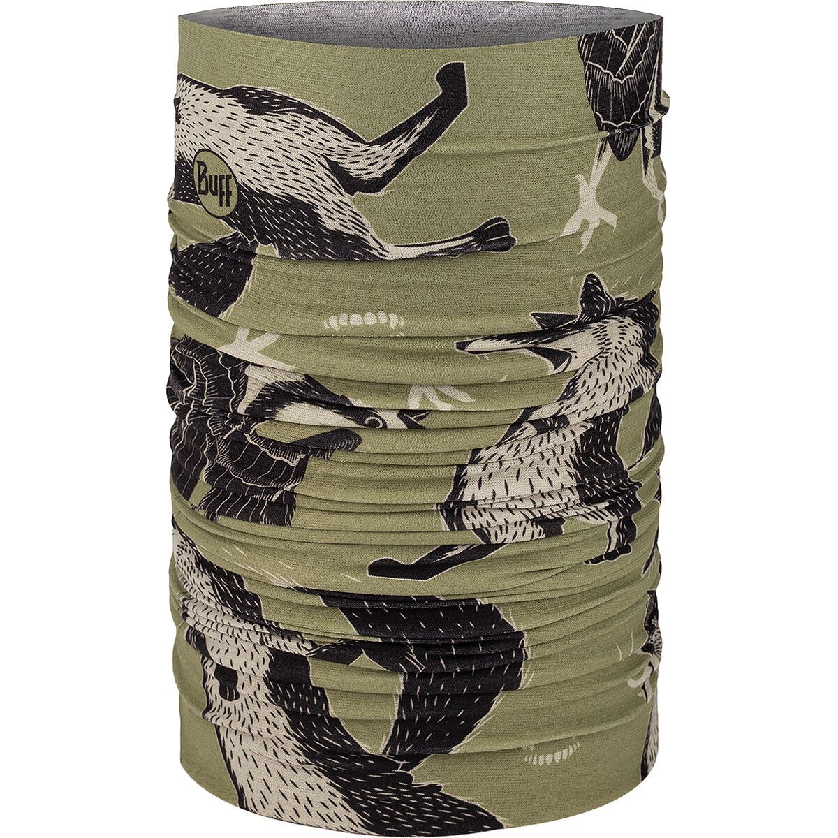 Image of Buff CoolNet UV+ Print Buff Rub Chomp Khaki, One Size