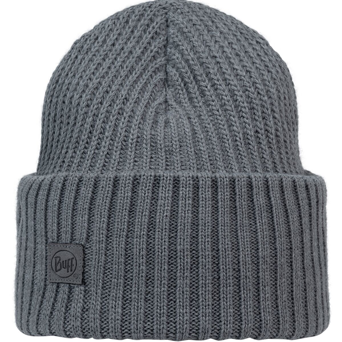 Buff Buff Merino Knitted Beanie Rutger Iron Grey, One Size