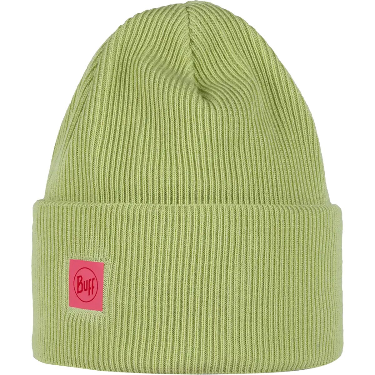 Buff Buff Crossknit Beanie Sol Sheen Yellow, One Size