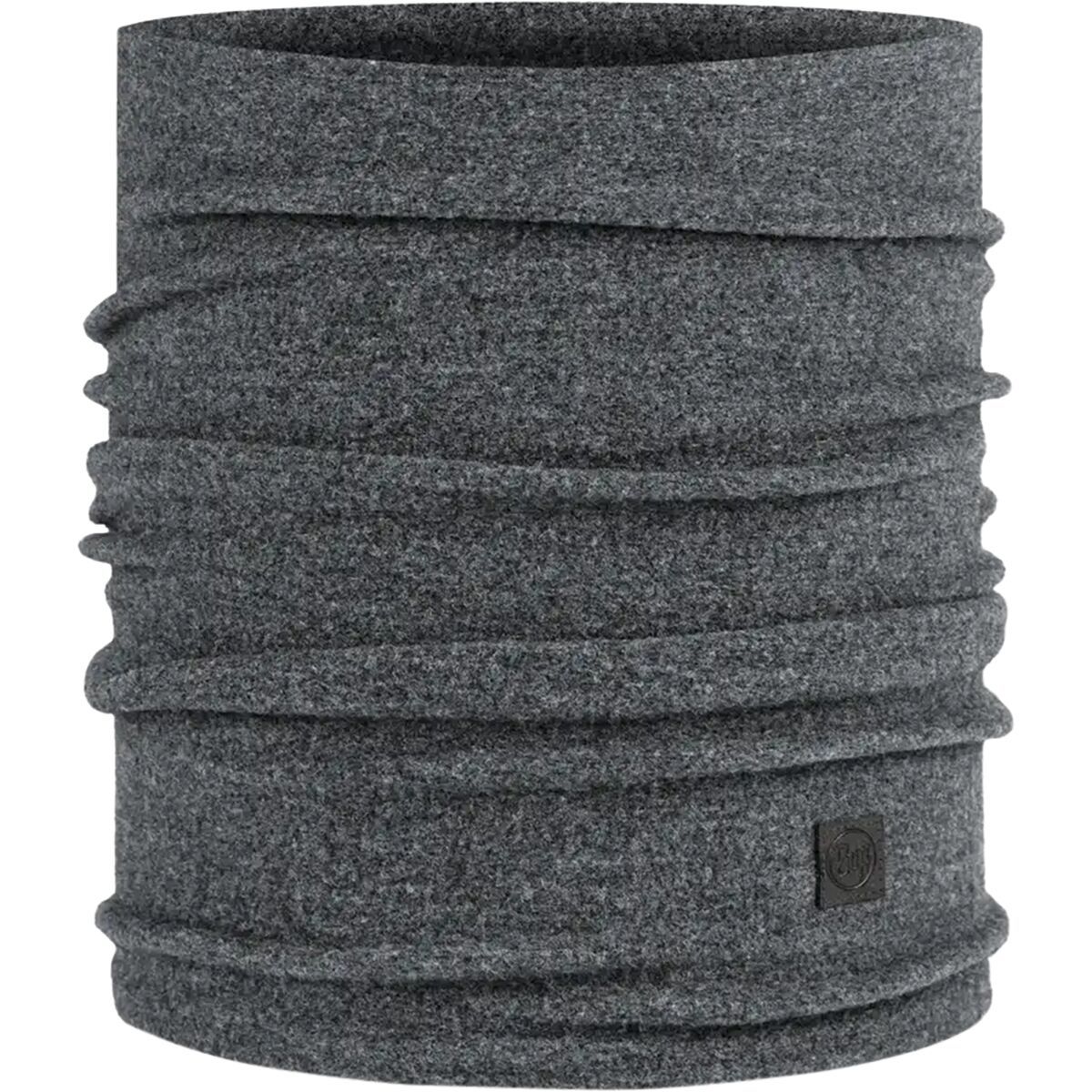 Image of Buff Merino Fleece Buff Solid Grey, One Size