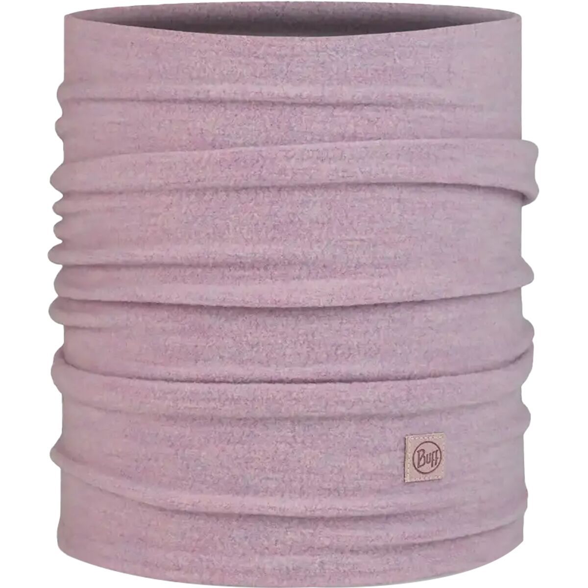 Image of Buff Merino Fleece Buff Solid Lilac Sand, One Size