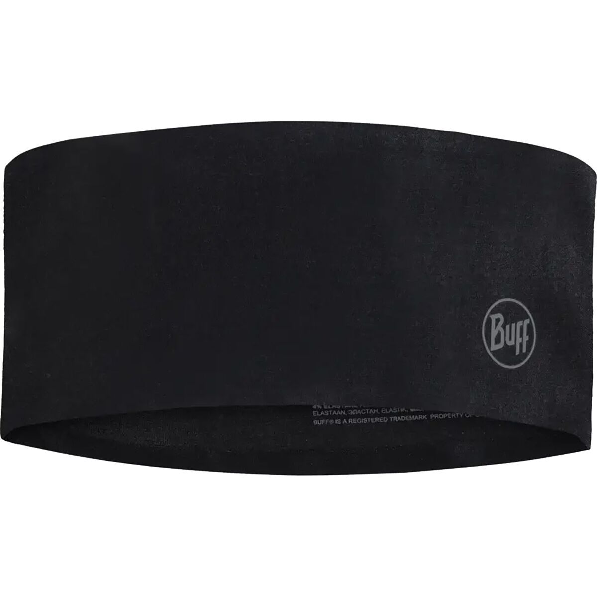 Image of Buff Thermonet Headband Solid Black, One Size